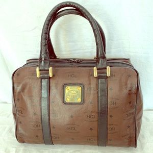 HCL W Germany Authentic Brown and Black Leather